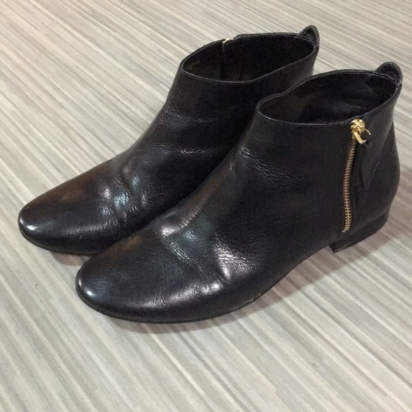 cole haan black ankle boots